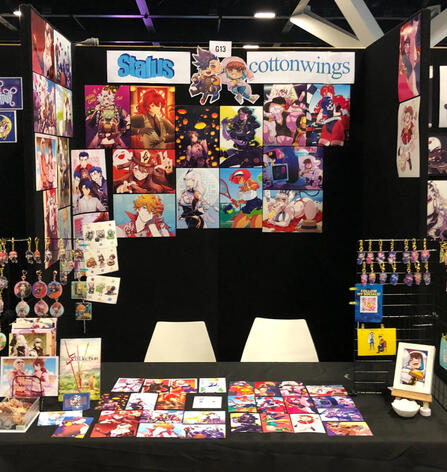 SMASH! Con 2022 (Left Side: Stalus, Right Side: cottonwings)